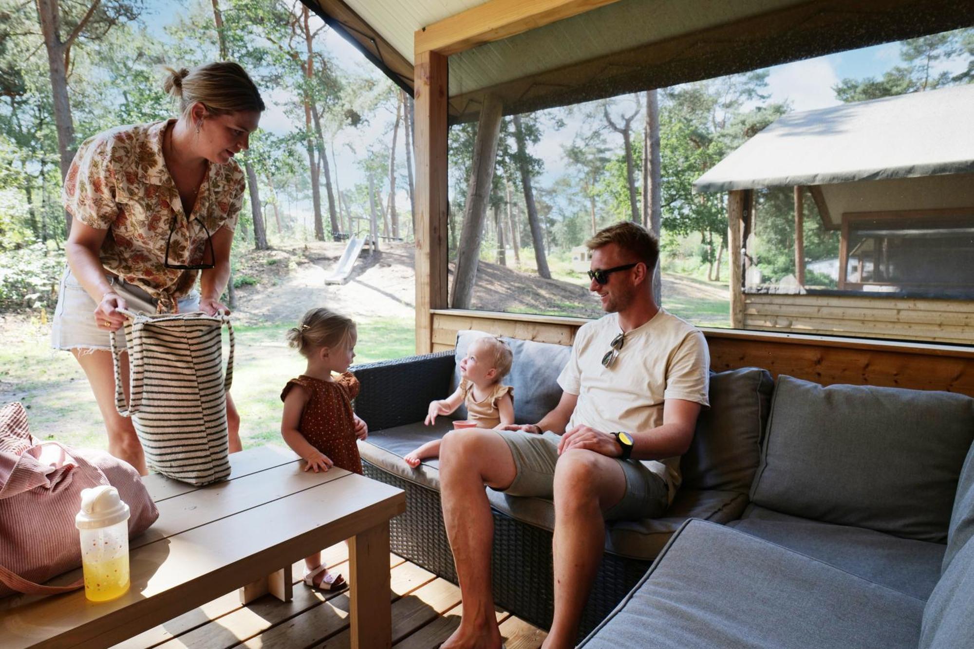 Familie Vakantiepark Krieghuusbelten Raalte Exteriér fotografie