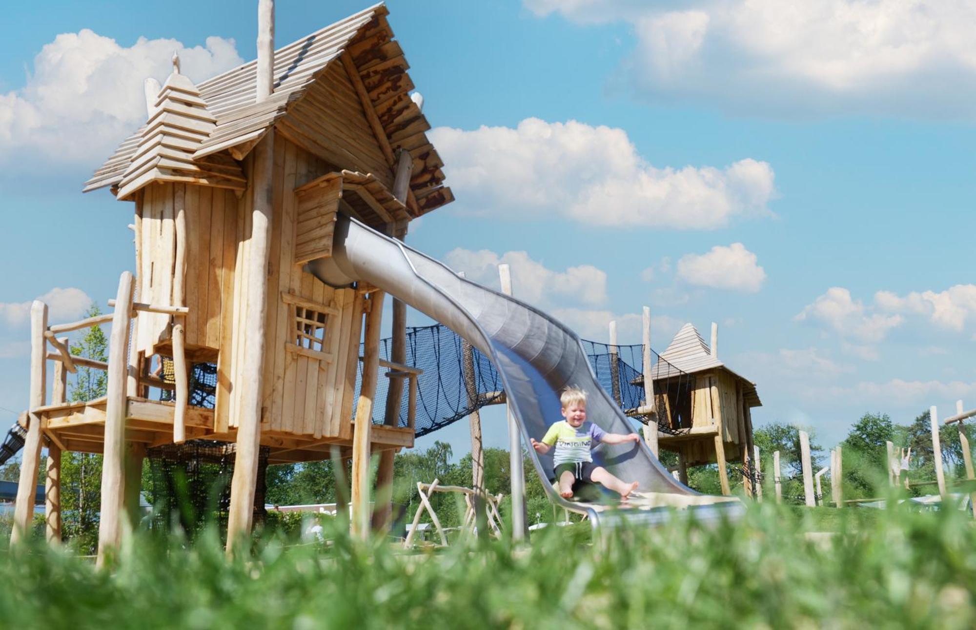 Familie Vakantiepark Krieghuusbelten Raalte Exteriér fotografie